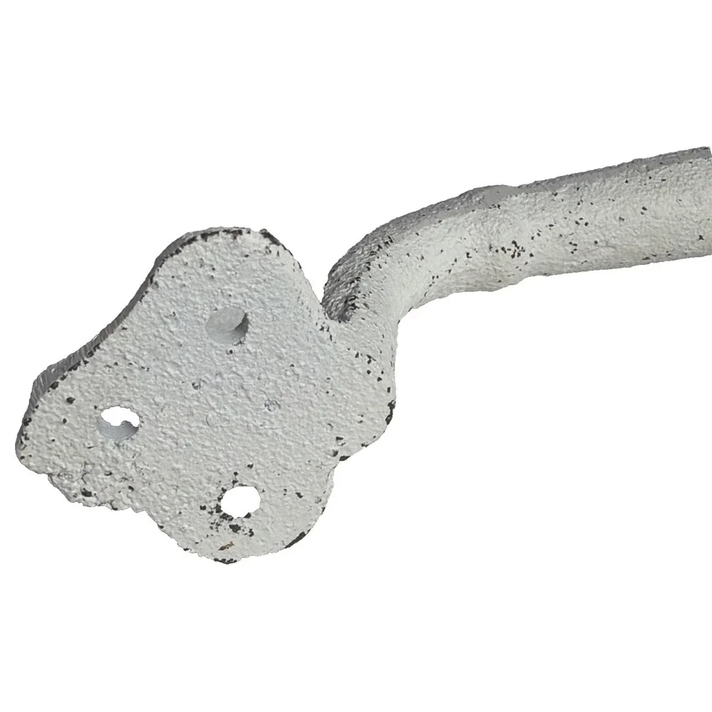 New Hobby Lobby 9in White Rustic Grab Handle Metal